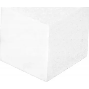 Blok Brusný blok kostka bílý