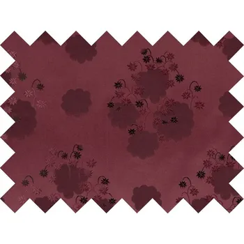 HEDVA ČESKÝ BROKÁT Vzorek brokátu Ondrin KONVALINKY vínová | 53