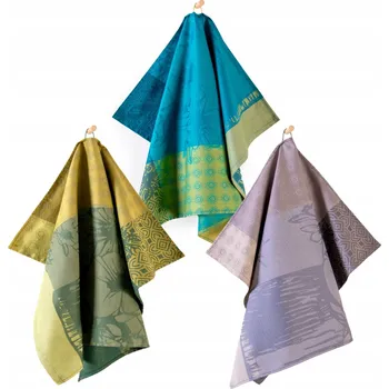 Utěrka ZWOLTEX BOUQUET kuchyňská sada utěrka 3ks vícebarevná 50x70