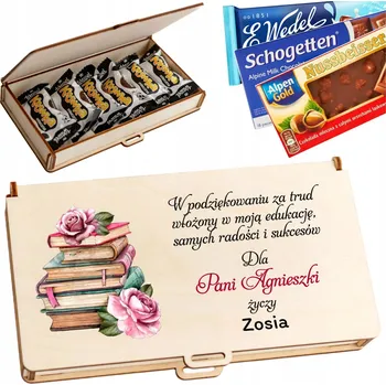 Obraz Dárek pro učitele na konci školního roku, krabička , personalizovaná