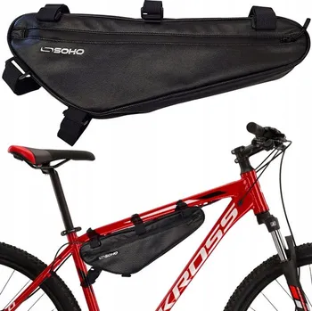 brašna na kolo Brašna na rám jízdního kola SOHO REGENT --- DLOUHÁ -- 42,5 cm