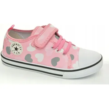 Dívčí tenisky AMERICAN CLUB TEN120 TENISKY DĚTSKÉ BOTASKY NA SUCHÝ ZIP KOŽENÁ STÉLKA P 32