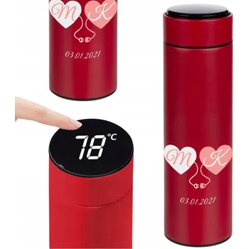 Termohrnek Decortrend 0,5 l červený