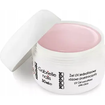 Lak na nehty Jednofázový Gel Number One růžový 30 ml