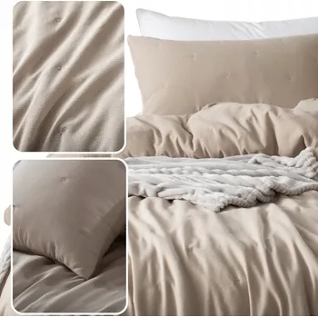 Přehoz na lůžko Přehoz na postel Spod Igły i Nitki z mikrovlákna 260 cm x 240 cm