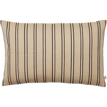 Polštář Polštář Twill 40 x 60 cm "Cashmere / Black" ferm LIVING