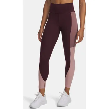 Dámské legíny Under Armour Meridian Colorblock Ankle Lg-BRN - Dámské Under Armour tmavě červená | růžová 3426192