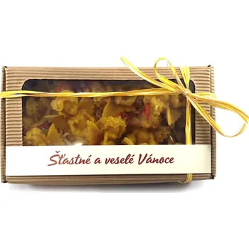 Vánoční ozdoba Sada ozdob z včelího vosku - Anděl (20ks)