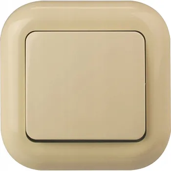 vypínač Vypínač zvonku WP-6/7F béžový IP20 pod omítku