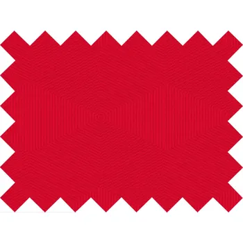 HEDVA ČESKÝ BROKÁT Vzorek brokátu 5x10cm 50749 HEXAGON červená | 43