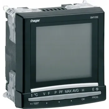 Bezpečnostní kamera Analyzátor parametrů sítě Hager SM103E