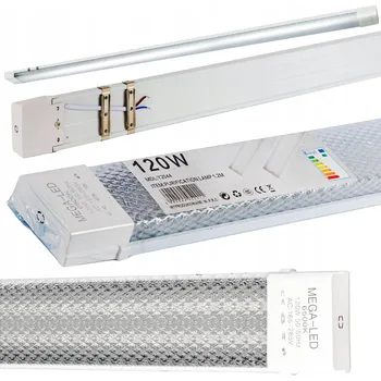 Stropní Svítidlo obdélníkový Silver Sharky 120 x 2,4 cm bílý