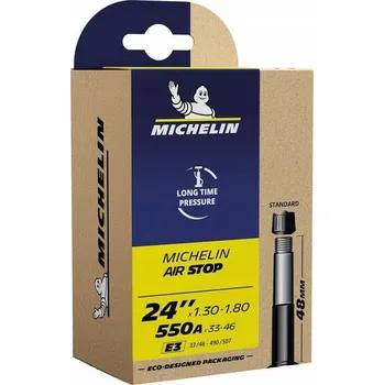 Duše na kolo DUŠE AIR STOP AUTO-SV 48MM 24X1.3/1.8 MICHELIN