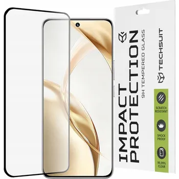 Tvrzené Sklo Techsuit 111D Full Cover 3D Zakřivené pro Honor 200