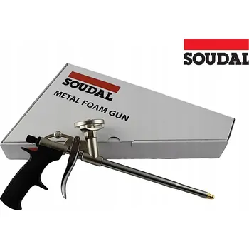 Vytlačovací pistole Soudal Pistole na montážní pěnu Gun FG-STD Kovová 128315