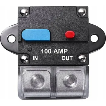 Autopojistky AUTOMATICKÁ POJISTKA DO AUTA 100A - JISTIČ OKRUHU