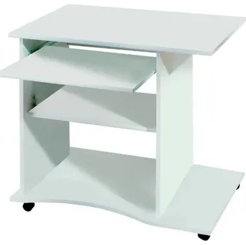 Obdélníkový psací stůl IDEA nábytek 80 x 50 x 75 cm bílý