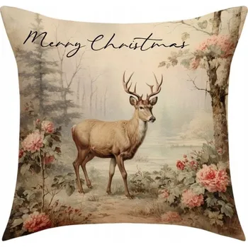 Povlak na polštářek ECARLA vánoční povlak na polštář 45x45cm POD116