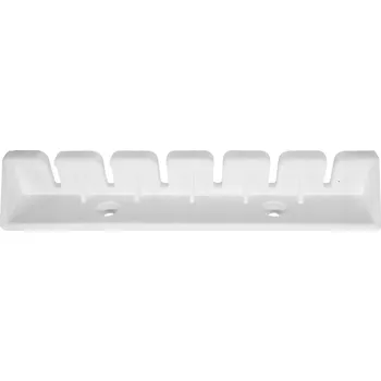 IP kamera Lišta nástěnná blokující provázky v sušácích na prádlo se 6 tyčemi, bílá, odolná