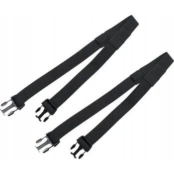 Zavazadlo na motocykl Upínací popruhy na zavazadla Sw-Motech 2 Ks, černé