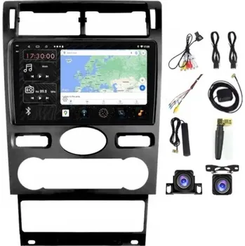 Auto Hi-Fi AUTORÁDIO S GPS NAVIGACÍ ANDROID FORD MONDEO 2004-2007 USB WIFI CARPLAY BT 64GB