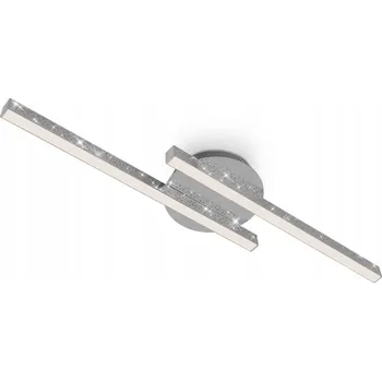 BRILONER LED stropní svítidlo, 60 cm, 10,5 W, 1400 lm, chrom BRILO 3517-028