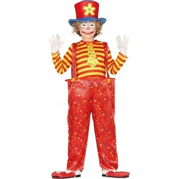 Karnevalový kostým KOSTÝM KLAUN KLAUNSKÝ ZÁBAVNÝ KLAUN 146