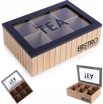 Dóza na potraviny Nádoba na čaj 24x16,5x7,5 cm