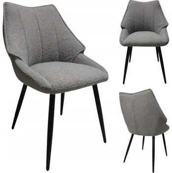 ČALOUNĚNÁ ŽIDLE KŘESLO DO OBÝVÁKU JÍDELNY MODERNÍ LOFT GLAMOUR KUCHYNĚ