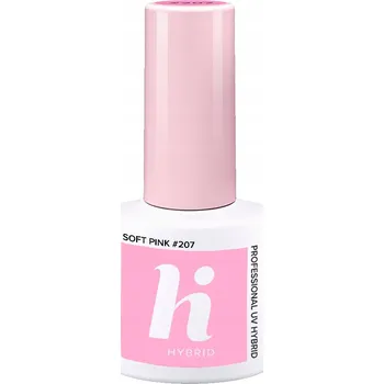 Přípravek na nehty Hybridní lak barevný hi hybrid Soft Pink 5 ml