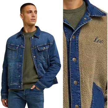 Podprsenka LEE OBOJSTRANNÁ BUNDA RIDER MID DARK 112343279 L