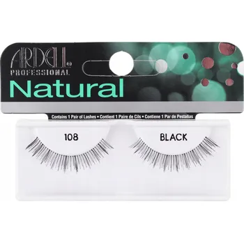 Umělé řasy Ardell Natural 108 Black umělé řasy 1 pár