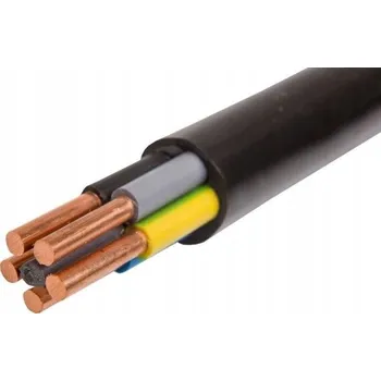 elektrický kabel Kabel CYKY 5x2,5 mm2 0,6/1kV silový NKT - 1 m