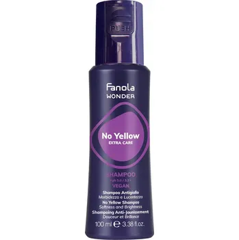 Šampon Fanola Wonder No Yellow Šampon pro blond vlasy 100 ml