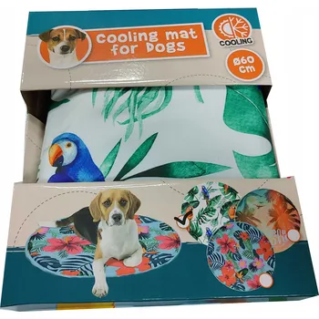 Pelíšek pro psa Chladicí podložka pro psy, vícebarevná, 60 cm x 60 cm
