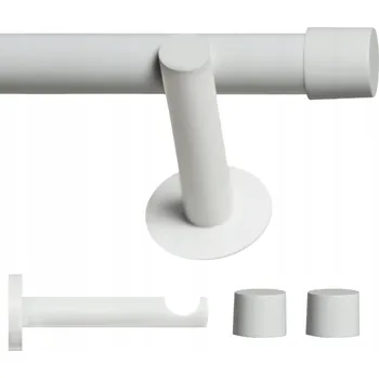 Garnýž VOPPI GARNÝŽ JEDNOŘADÁ LOFT 19MM 120 CM ČERNÁ