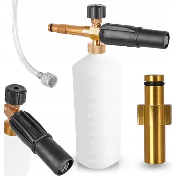 Příslušenství pro vysokotlaký čistič Pěnovací pistole 1L, pěnová tryska pro tlakové myčky Riwall bajonet TYP II