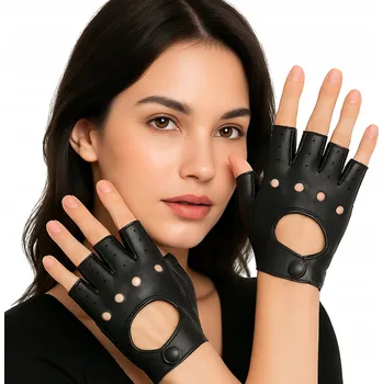 Rukavice Hagne palčáky z pravé kůže velikost XL - dámské