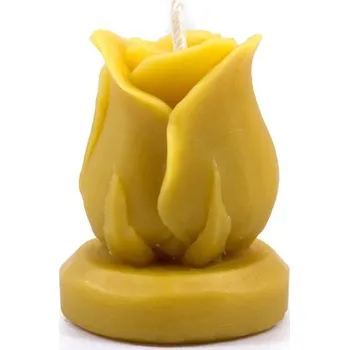 Svíčka Svíčka z včelího vosku - Růže