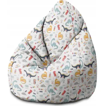 Sedací pytel Taburet Sedací vak Sako XXL Dinosaurus Křeslo Dětské MIX
