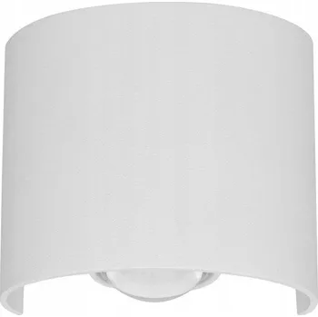 Nástěnné svítidlo Venkovní nástěnné svítidlo Italux bílé s integrovaným LED zdrojem 2 W