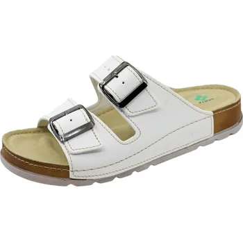 Dámské pantofle SANTÉ Dámské pantofle SANTÉ, model 211/1, barva 10 bílé Velikost: 40