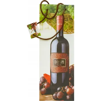 Dárková taška Dárková Taška na láhev, alkohol, víno, vodku, 4