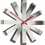 Nástěnné hodiny Umbra stříbrné 30 cm