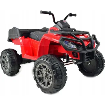 Dětské elektrovozidlo MEGA VELKÁ ČTYŘKOLKA 24 V, 2X100W, TLUMIČE, MĚKKÁ KOLA, RÁDIO/0909-24V