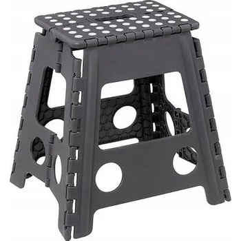 Stolička Stolička 1-stupňová plastová 39 cm | šedá