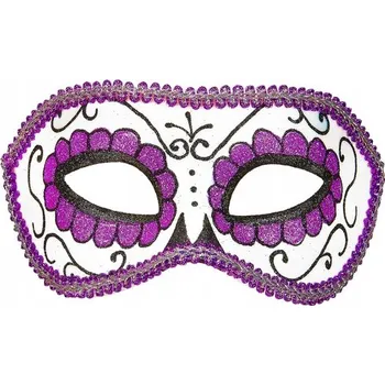 Karnevalová maska Benátská maska na oči Widmann, plastová, vícebarevná