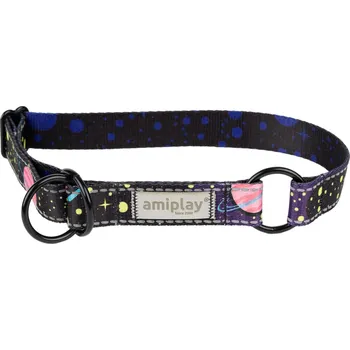 Obojek pro psa Obojek pro psy polostahovací COSMOS vzor A velikost M, L, XL Rozměr: M - 26-40x2,0 cm