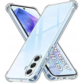 Pouzdro na mobilní telefon Obrněný Pouzdro pro Samsung Galaxy A55 [A-shock, zesílený] + Sklo