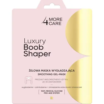 Pleťová maska More4Care Luxury Boob Shaper Gelová vyhlazující maska 1 Ks